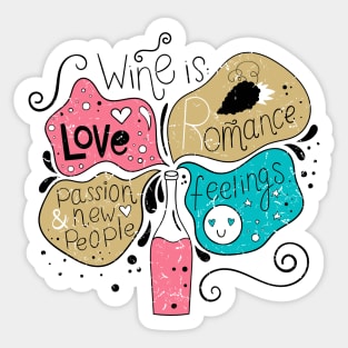 Wine Sensation Sticker